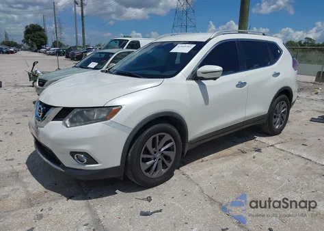 2016 Nissan Rogue Sl z USA, uszkodzony, nr VIN 5N1AT2MT9GC788129